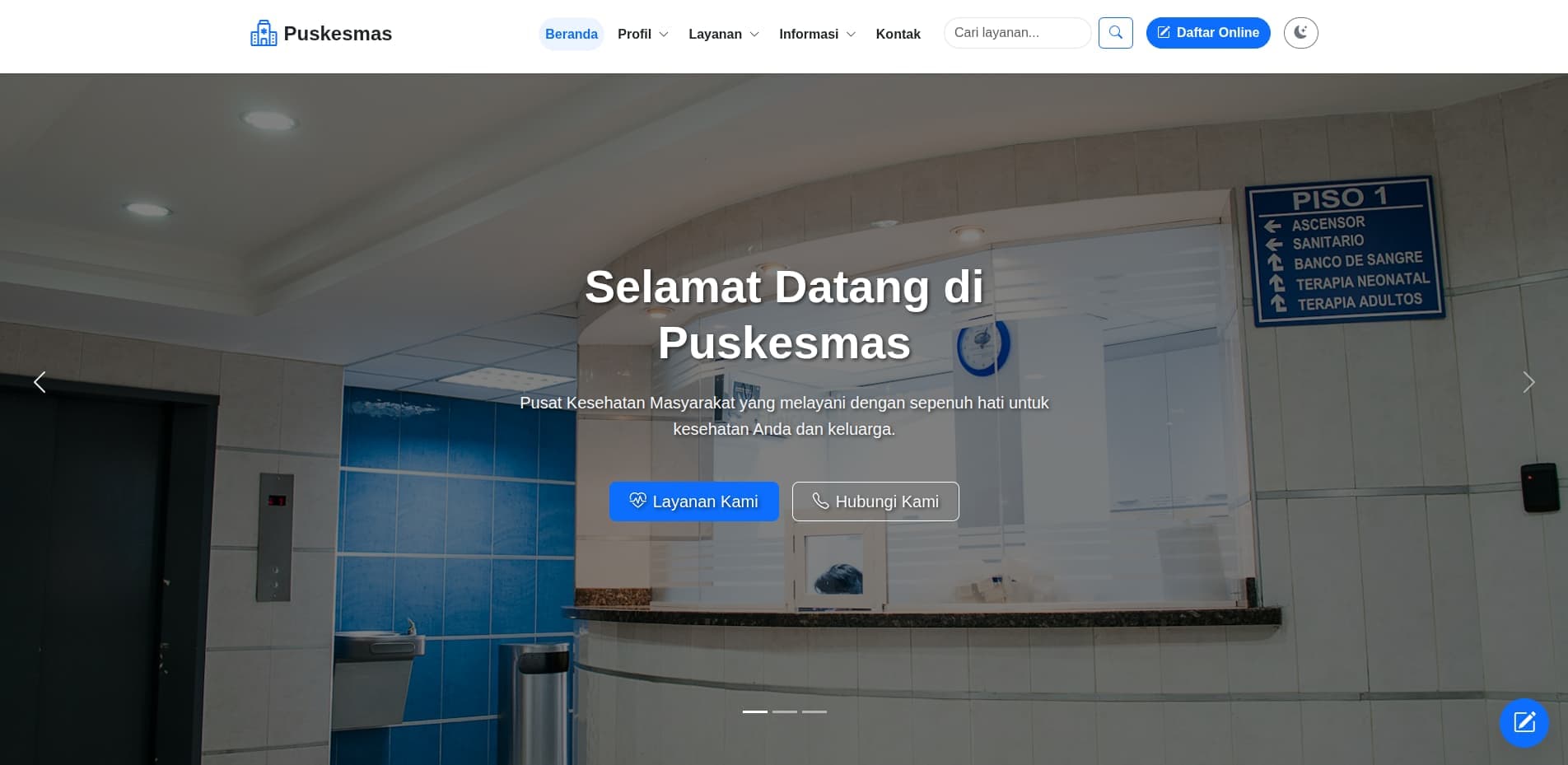 Website Puskesmas